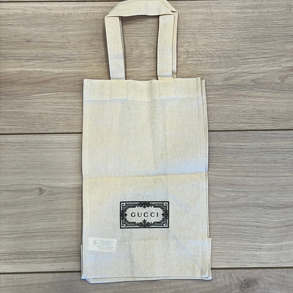 Gucci Small Handled Reusable Canvas Bag - image 1